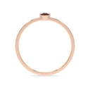 Empower solitaire ring ruby
