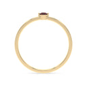 Empower solitaire ring ruby