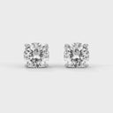 Strength 1ct cushion cut studs diamond