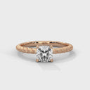 Strength rope ring diamond