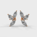 Confident marquise stud earrings diamond