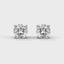 Strength 1ct cushion cut studs diamond