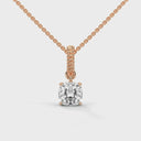 Strength rope necklace diamond