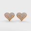 Enchanted Heart earring Diamond