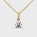 Strength rope necklace diamond