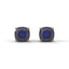 Strength 1ct cushion cut studs sapphire