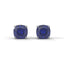 Strength 1ct cushion cut studs sapphire